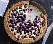 Blueberry tart with rye recipe
